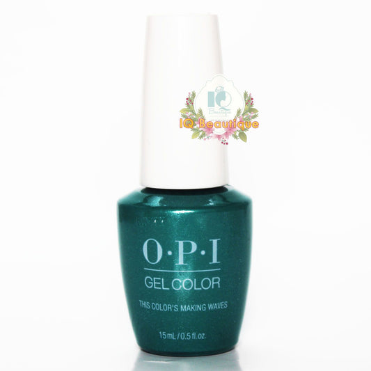 OPI GelColor - This Color's Making Waves H74A