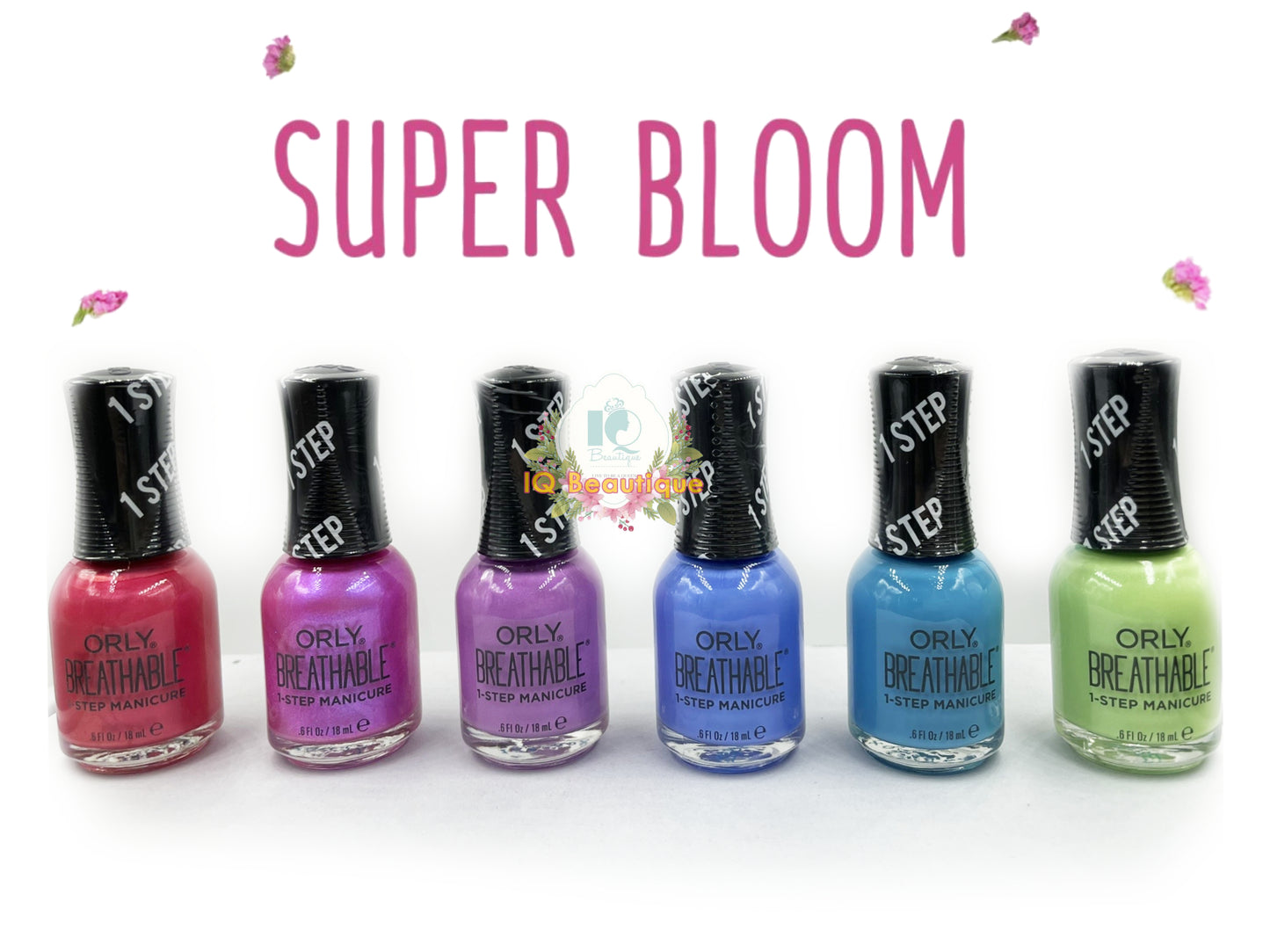 Orly Breathable Super Bloom Spring 2021 Full Collection 6 pcs