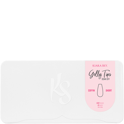 Kiara Sky Gelly Tips Box - Short Coffin (500pcs)