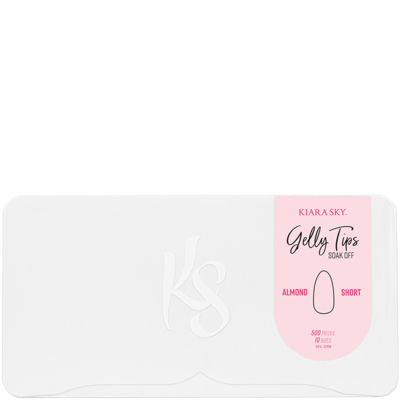 Kiara Sky Gelly Tips Box - Short Almond (500pcs)