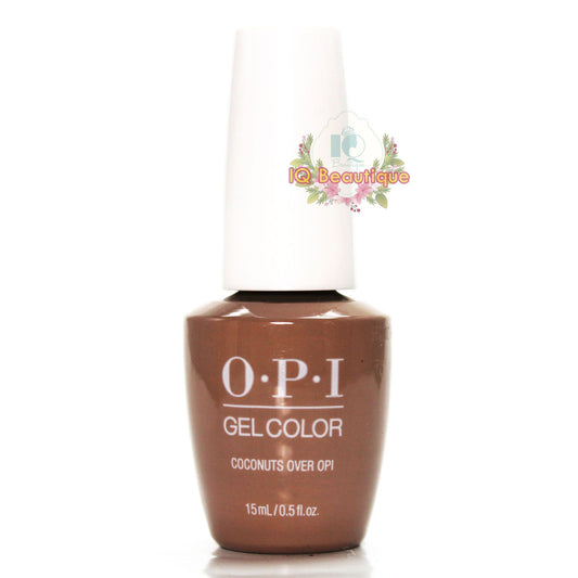 OPI GelColor - Coconuts Over OPI F89A