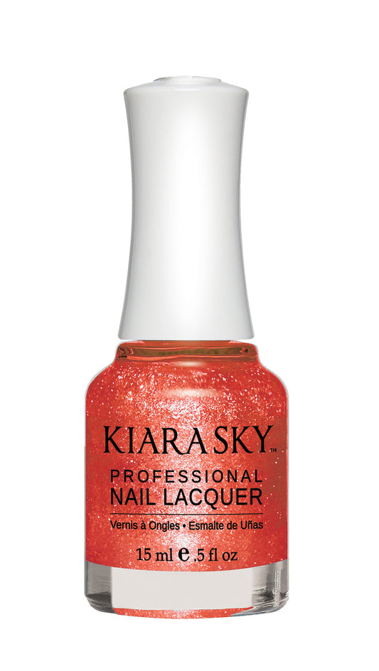 KIARA SKY NAIL LACQUER - N424 I'M NOT RED-E YET