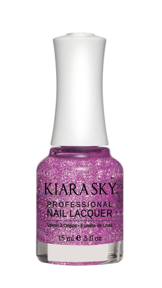 KIARA SKY NAIL LACQUER - N430 PURPLE SPARK
