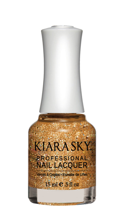 KIARA SKY NAIL LACQUER - N433 STRIKE GOLD