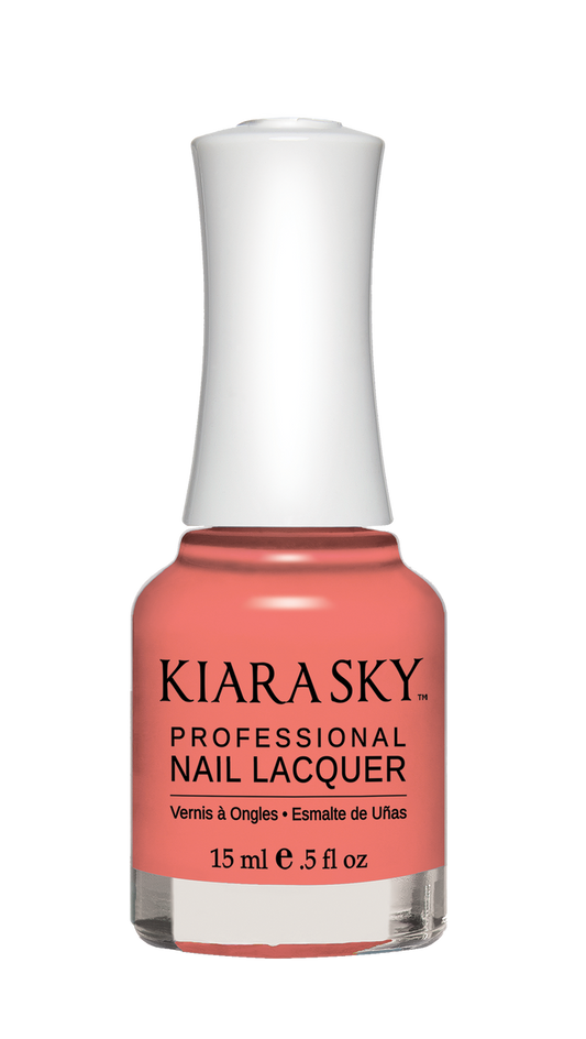 KIARA SKY NAIL LACQUER - N542 TWIZZLY TANGERINE