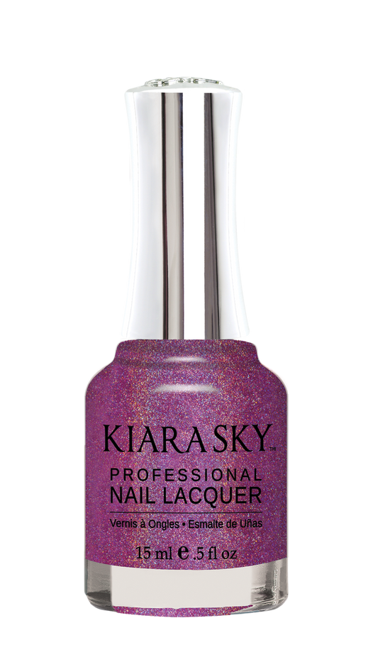 KIARA SKY HOLO MERMAID COLLECTION 2017 - NAIL LACQUER - N906 BEACH PLEASE