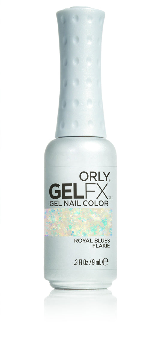 Orly GelFX Gel Polish Royal Blues Flakie