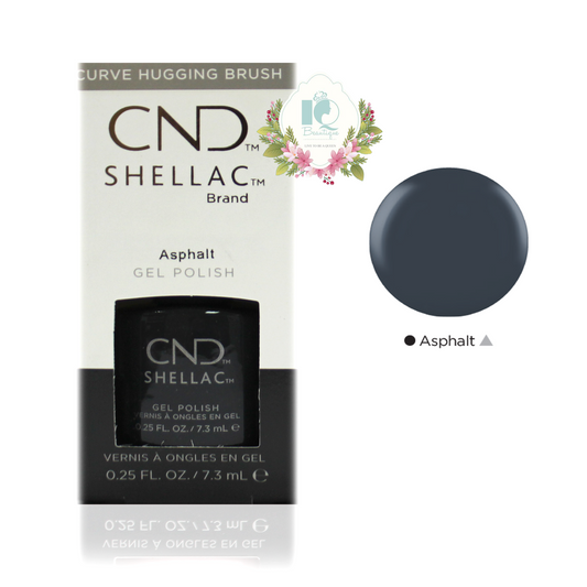 CND Shellac UV Gel Polish - Asphalt (0.25 oz)