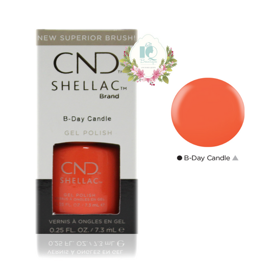 CND Shellac UV Gel Polish - B-Day Candle (0.25 oz)