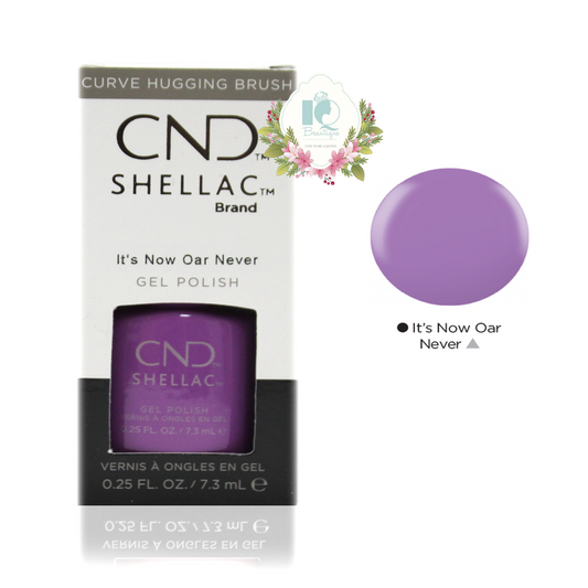 CND Shellac UV Gel Polish - It's Now Oar Never (0.25 oz)