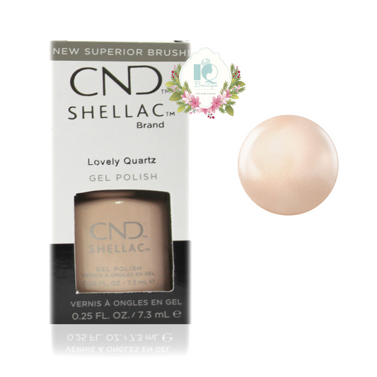 CND Shellac UV Gel Polish - Lovely Quartz (0.25 oz)