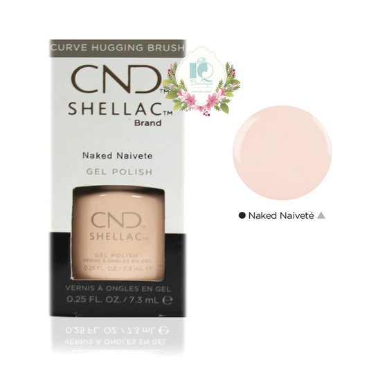 CND Shellac UV Gel Polish - Naked Naivete (0.25 oz)