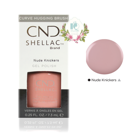 CND Shellac UV Gel Polish - Nude Knickers (0.25 oz)