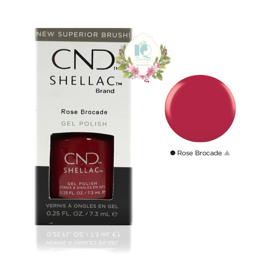 CND Shellac UV Gel Polish - Rose Brocade (0.25 oz)