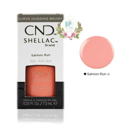 CND Shellac UV Gel Polish - Salmon Run (0.25 oz)