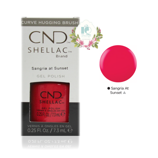 CND Shellac UV Gel Polish - Sangia At Sunset (0.25 oz)