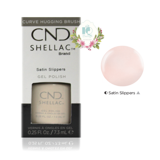 CND Shellac UV Gel Polish - Satin Slippers (0.25 oz)