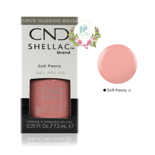 CND Shellac UV Gel Polish - Soft Peony (0.25 oz)