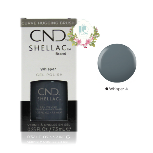 CND Shellac UV Gel Polish - Whisper (0.25 oz)