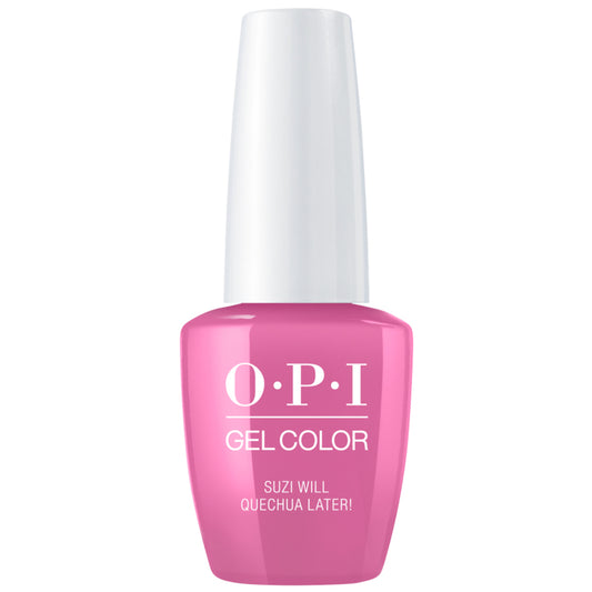 OPI GelColor - SUZI WILL QUECHA LATER! GCP31