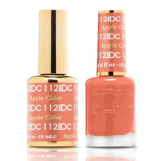 DND DC Matching Gel Polish Duo #112 - Apple Cider