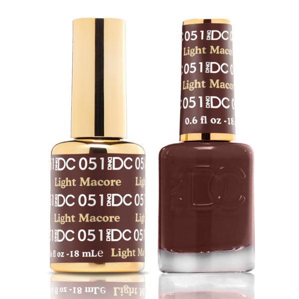 DND DC Matching Gel Polish Duo #051 - Light Macore