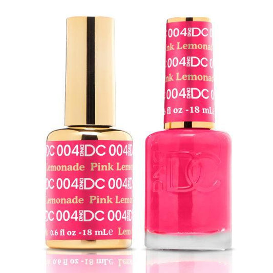 DND DC Matching Gel Polish Duo #004 - Pink Lemonade