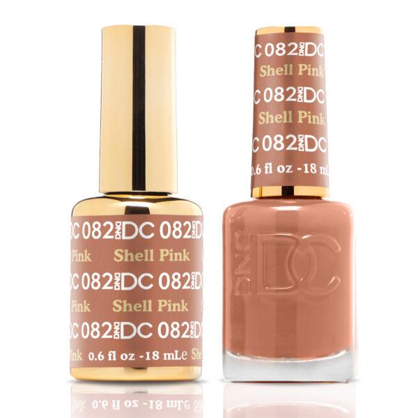 DND DC Matching Gel Polish Duo #082 - Shell Pink