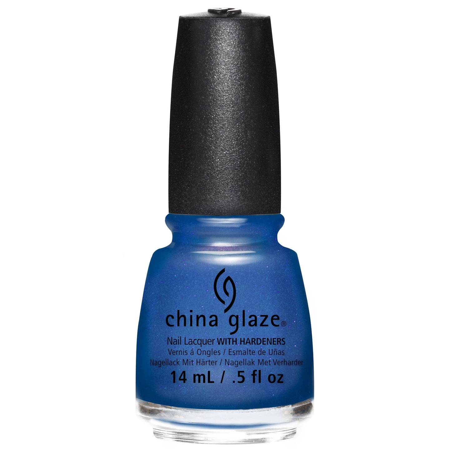 China Glaze Nail Lacquer COME RAIN OR SHINE (blue shimmer) 83412