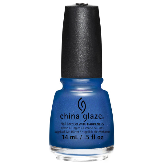 China Glaze Nail Lacquer COME RAIN OR SHINE (blue shimmer) 83412