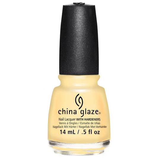 China Glaze Nail Lacquer GIRLS JUST WANNA HAVE SUN (light yellow crème) 83406