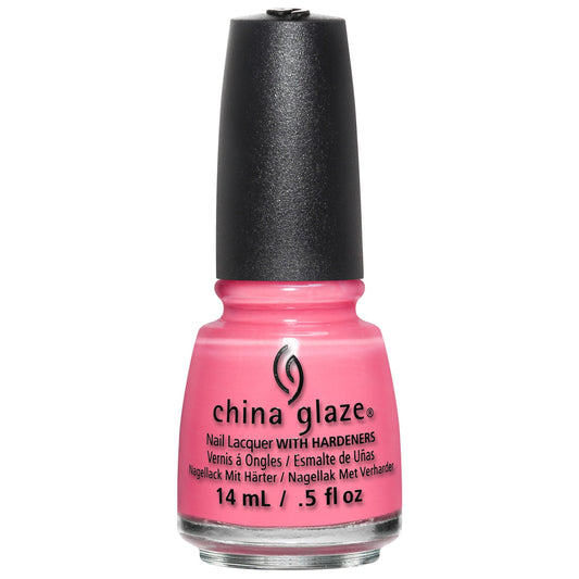 China Glaze Nail Lacquer LIP SMACKIN' GOOD (neon light pink crème)  83544