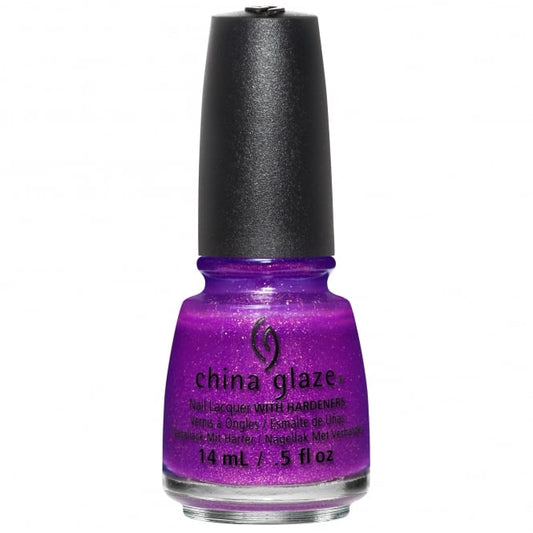 China Glaze Nail Lacquer WE GOT THE BEET (neon purle shimmer) 83552