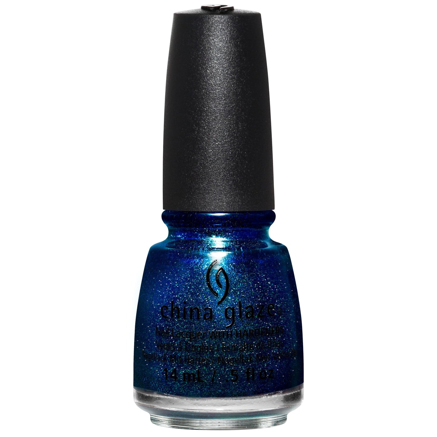 China Glaze Nail Lacquer BLUE-YA! (dark blue shimmer) 83613