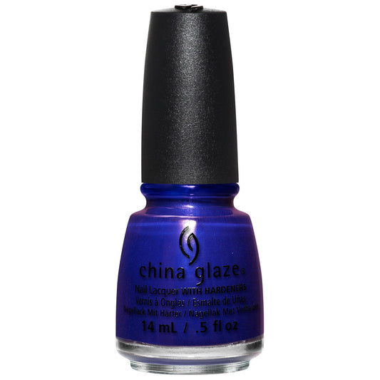 China Glaze Nail Lacquer COMBAT BLUE-TS (matte blue crème)  83612