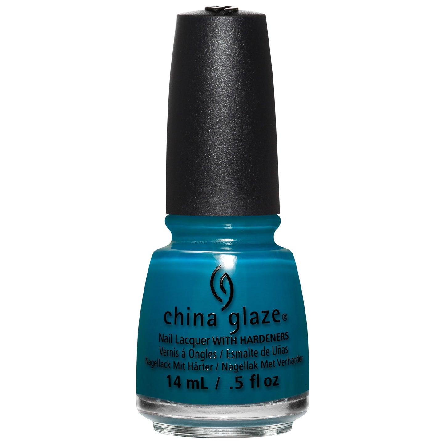 China Glaze Nail Lacquer JAGGED LITTLE TEAL (dark teal crème)  83611