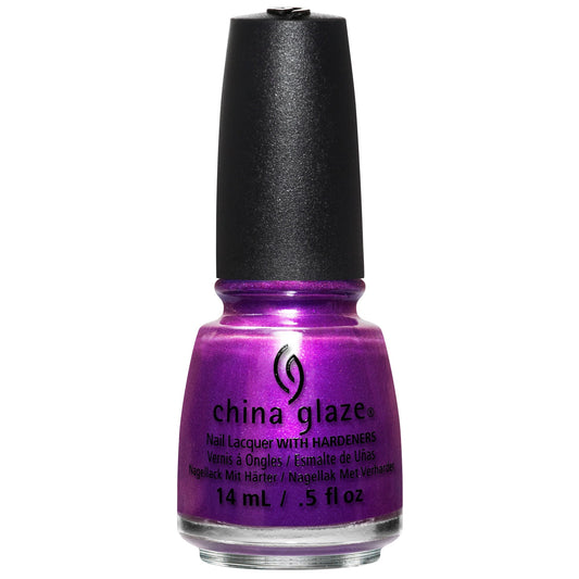 China Glaze Nail Lacquer PURPLE FICTION (purple shimmer) 83615