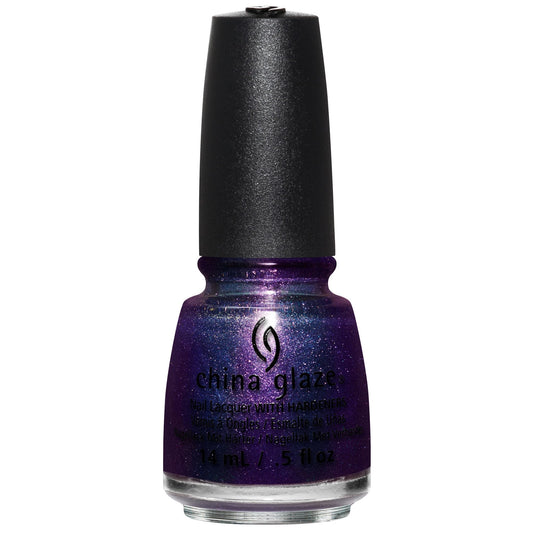 China Glaze Nail Lacquer TEEN SPIRIT (dark purple shimmer) 83614