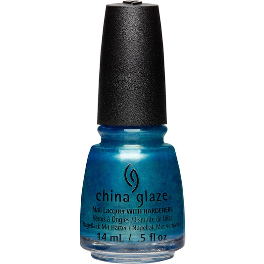 China Glaze Nail Lacquer JOY TO THE WAVES (blue/greeen shimmer) 83785