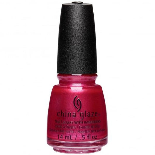 China Glaze Nail Lacquer THE MORE THE BERRIER (red shimmer)  83780