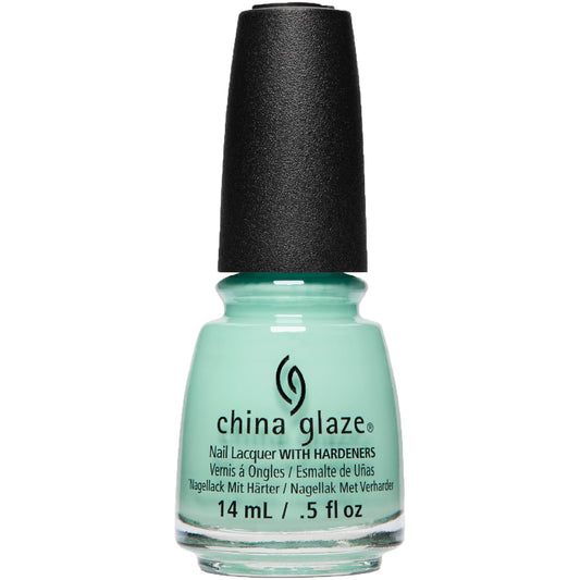 China Glaze Nail Lacquer TOO MUCH OF A GOOD FLING (mint crème) 66226