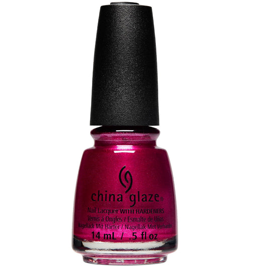 China Glaze Nail Lacquer ROSÉ MY NAME (magenta shimmer) 80013