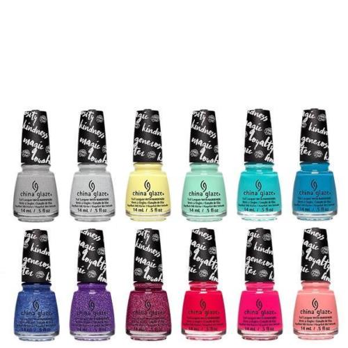 China Glaze Colour Is Magic My Little Pony Special 2017 Collection Full Set 12pcs