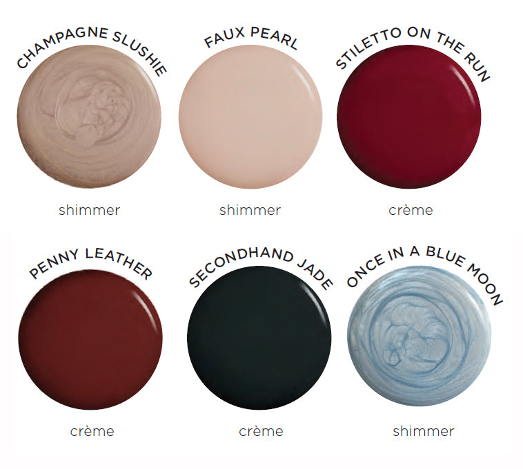 Orly Darlings of Defiance Winter 2017 Gel FX Gel Polish 6pcs