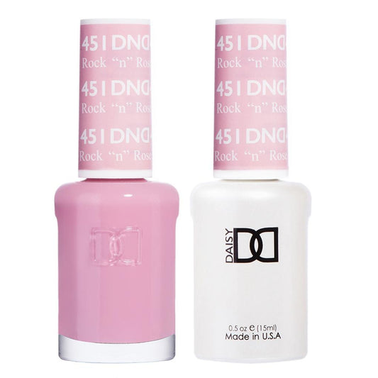 DND Duo Gel & Lacquer Rock ‰ÛÏN‰۝ Rose #451-Beauty Zone Nail Supply