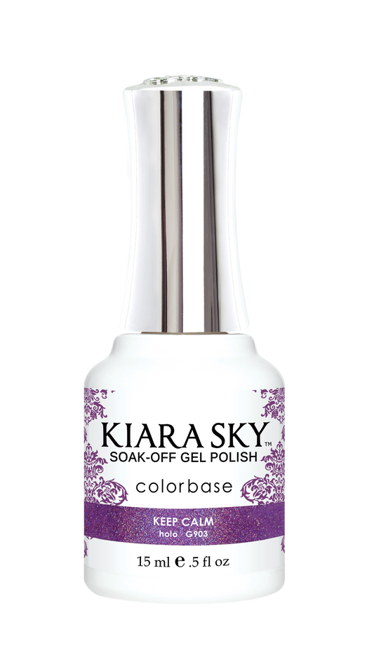 KIARA SKY HOLO MERMAID COLLECTION 2017 - GEL POLISH - G903 KEEP CALM