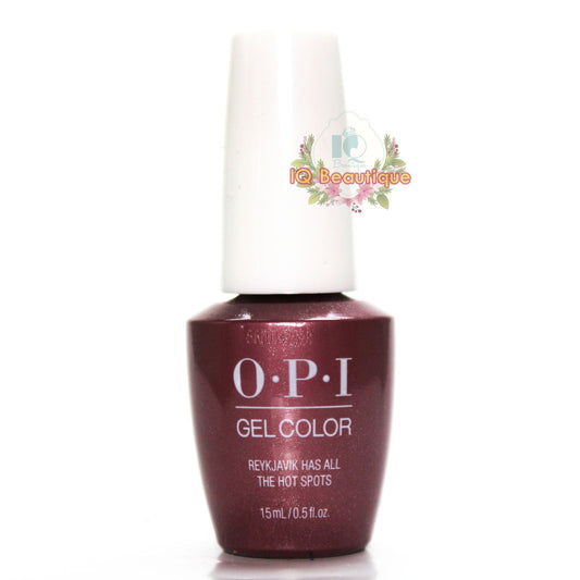 OPI GelColor - Reykjavik Has All the Hot Spots I63A