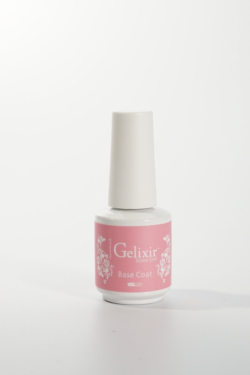 Gelixir Soak Off UV/LED Gel Base Coat 0.5 oz