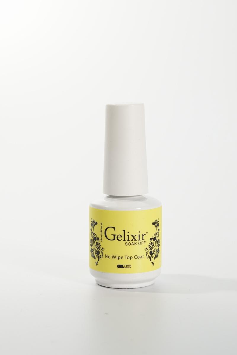 Gelixir Soak Off UV/LED Gel No Wipe Top Coat 0.5 oz