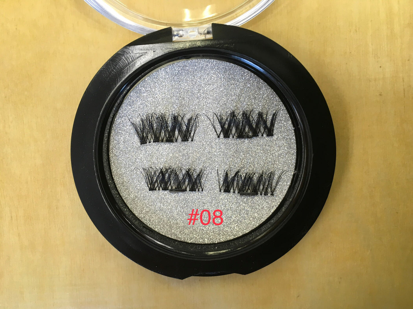 Magnet Eyelash 4 pcs - 1 Pair with Case #08
